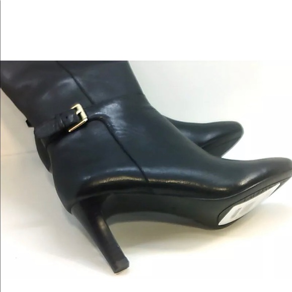 NIB Lauren Ralph Lauren Eastwell Fashion Boot, Black, Size 6.0 - Picture 6 of 8